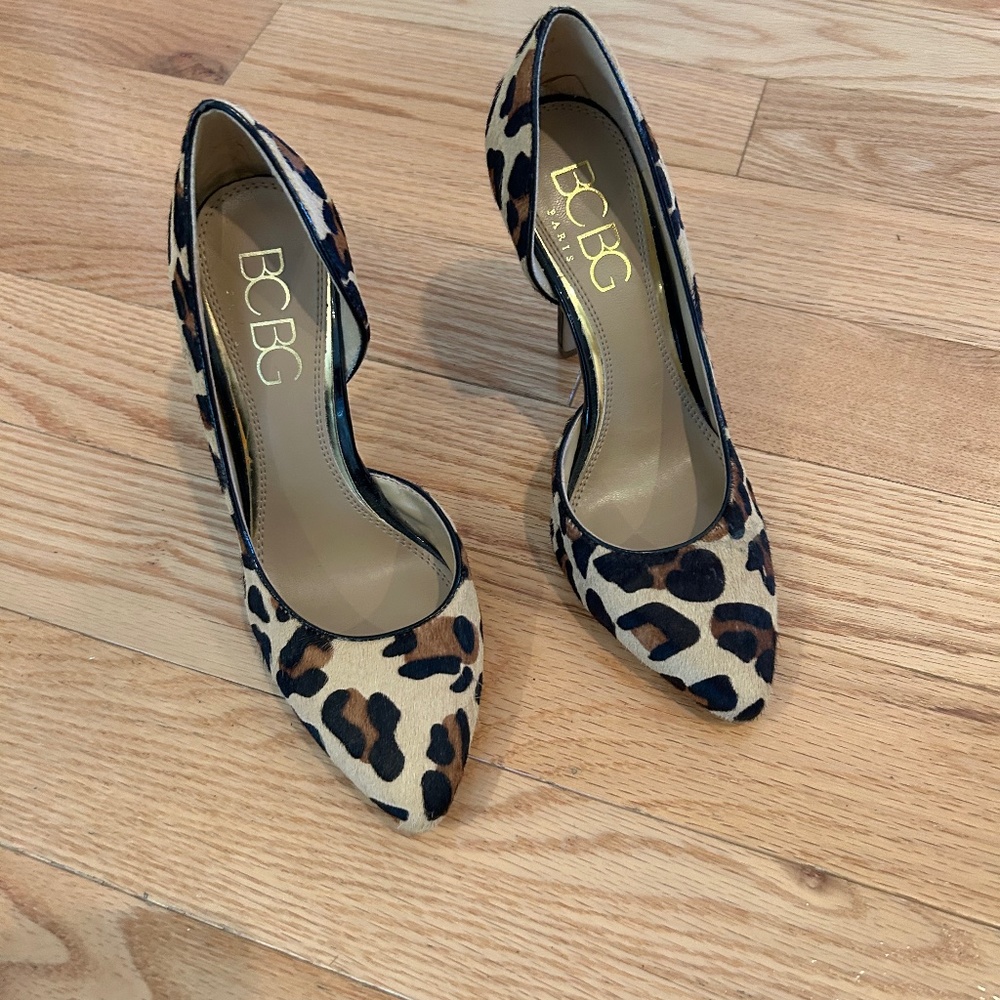 Leopard high heels in perfect condition